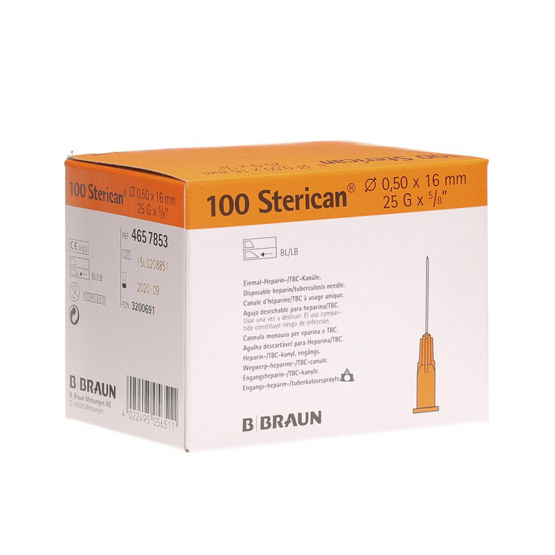 Needles Sterican G25 0.5x16mm