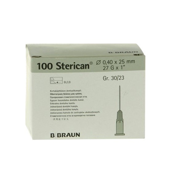 Needles Sterican G27 0.4x25mm