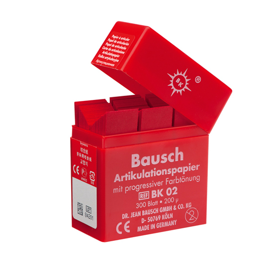 Straight Articulating Paper Red BK02