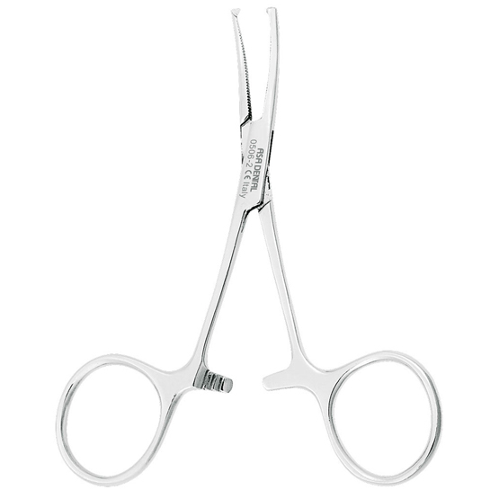 Curved Hemostatic Forceps Micro-Mosquito 2x2 0506-2